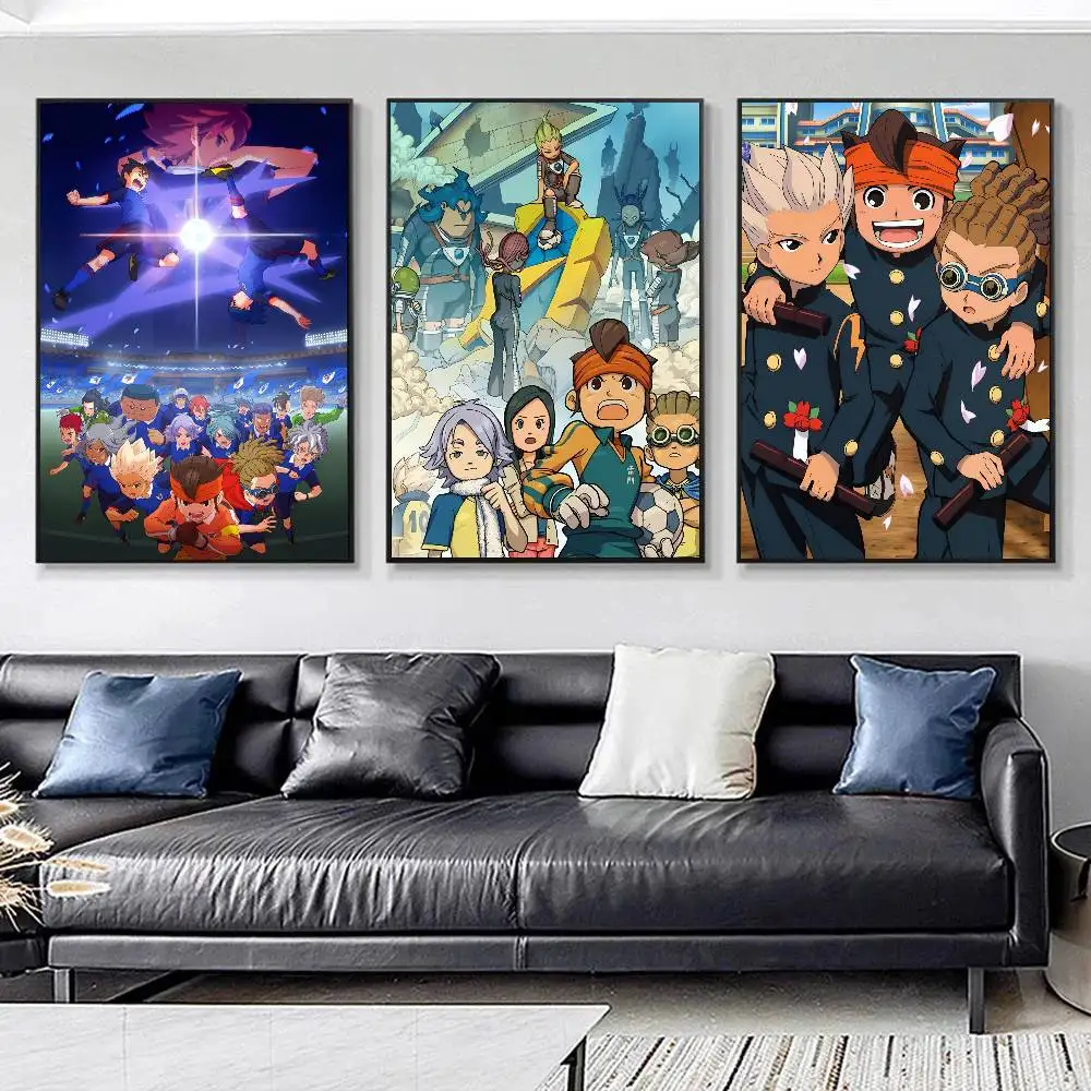 Anime I-Inazumas cool Eleven Posters HD Print Vintage Wall Art Decor for Home Study Room