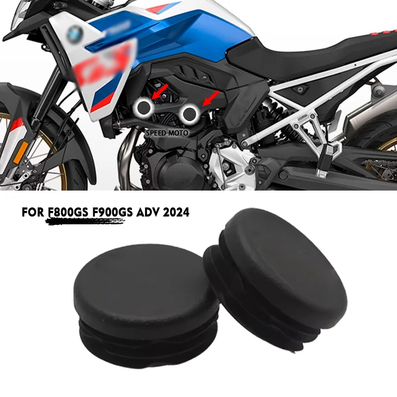

For BMW F800GS F900GS F 800 900 GS 800GS GS900 ADV Adventure 2024 Motorcycle Frame Hole Cover Caps Plug Decorative Frame Cap Set