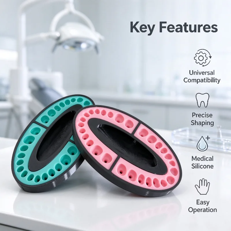 Universal Dental Implant Gingival Cuff Former V2.1 Upgrade - Digital Rapid Molding Personalized Molder Tool for Oral Health