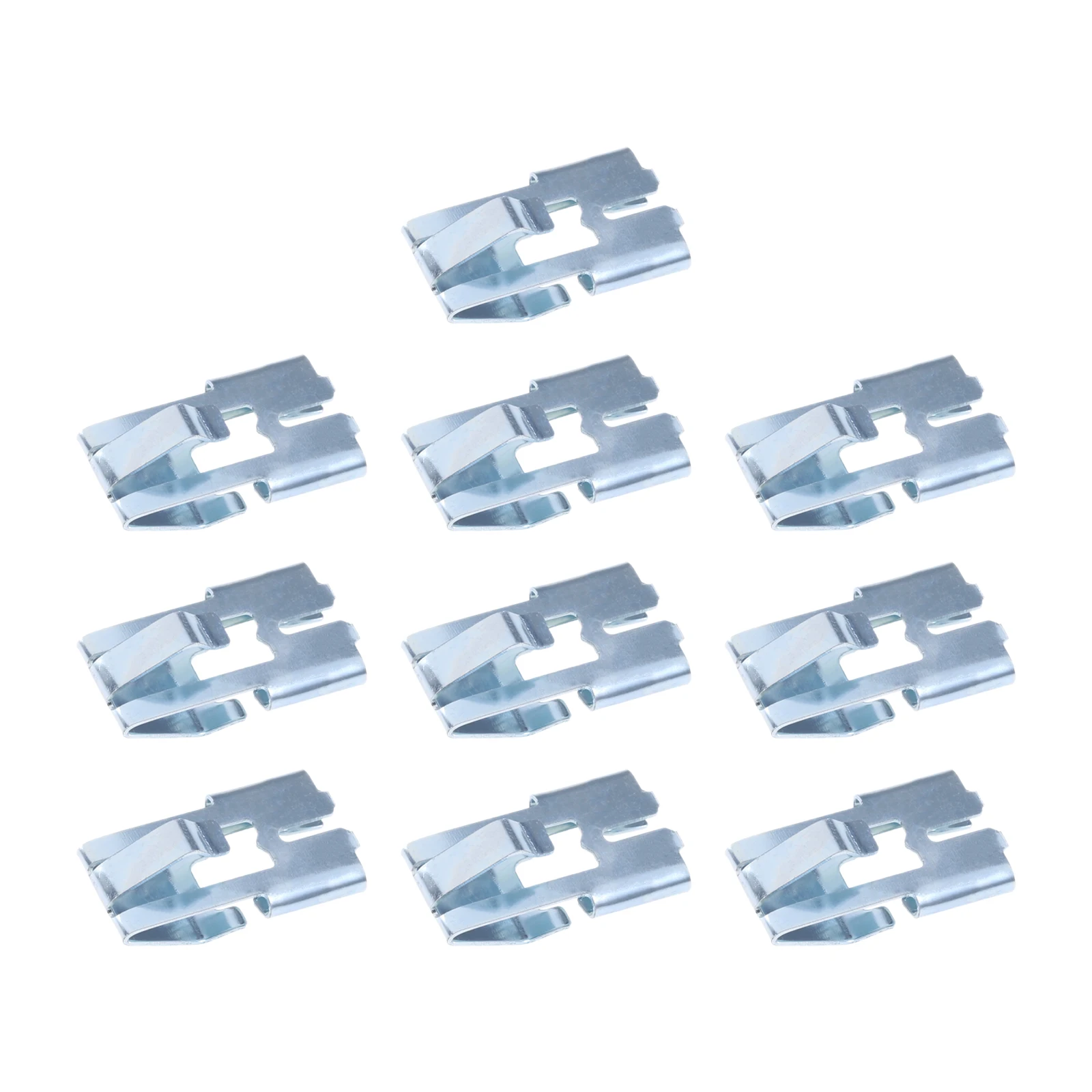 10Pcs Metal Iron Auto Car Dashboard Trim Fastener Clips Buckle for Isuzu Dmax 2005 Nissan NP300 Paladin Great Wall Wingle Pickup