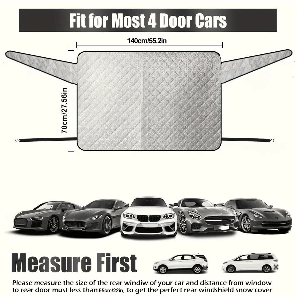 

Sunshade Cover Car Windshield Snow Sun Shade Waterproof Protector Universal Automobile Cover Car Front Windscreen Cover