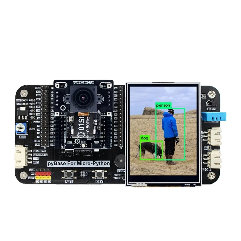 01 Technology pyAI-K210  kit AI machine vision recognition module Python artificial intelligence