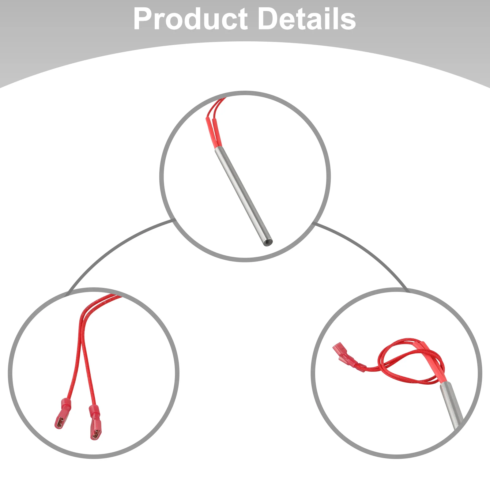

Эффективный нагревательный стержень для грилей, нагревательный элемент, светящийся воспламенитель, воспламенитель для гранул, гриль, конструкция из нержавеющей стали