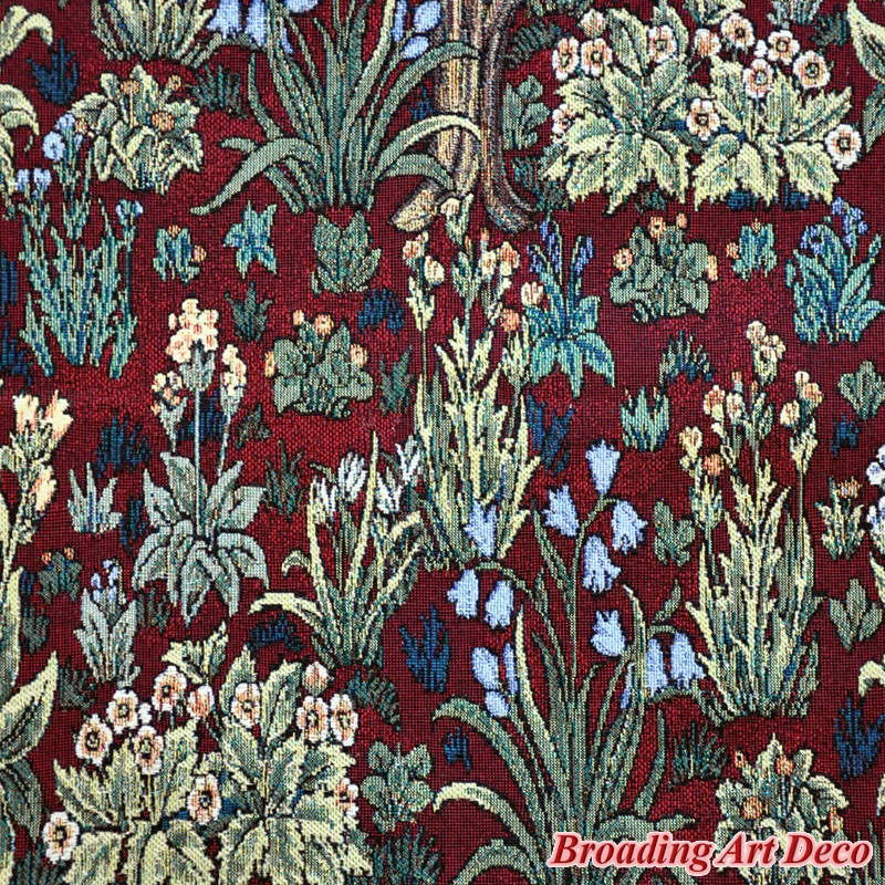 Long Size William Morris Tree of Life Tapestry Wall Hanging Jacquard Weave Gobelin Home Textile Art Decoration 100%Cotton