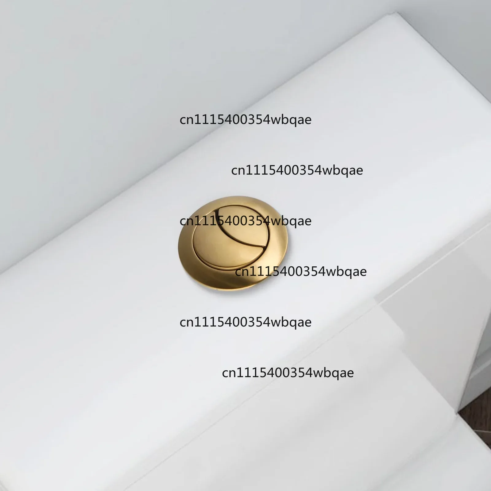Brushed-Gold 38mm Toilet Push Button Toilet Flush Cistern Button Close Coupled ABS Dual Flush Toilet Flush Valve Bathroom Parts