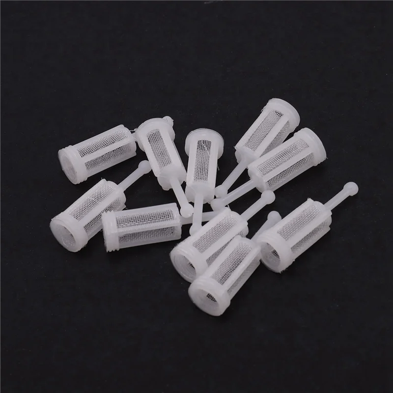 AC88-100Pcs البلاستيك الجاذبية نوع رذاذ تصفية وعاء قطر 11 مللي متر الطول الإجمالي 36 مللي متر يمكن أن تتكيف مع معظم المذيبات #3