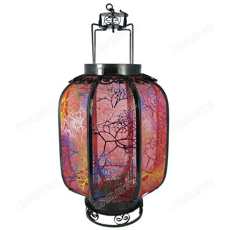 Chinese style Small Lantern Classical Handicraft Ball Lamp Lantern Retro Chinese Silk Lantern Festival New Year Mid-Autumn Decor