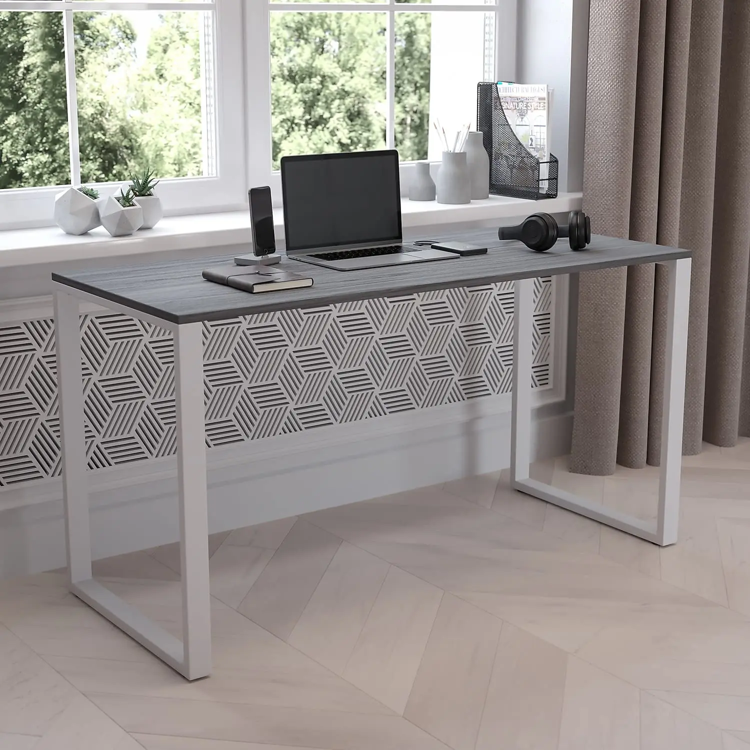 Industrial Writing Desk 55