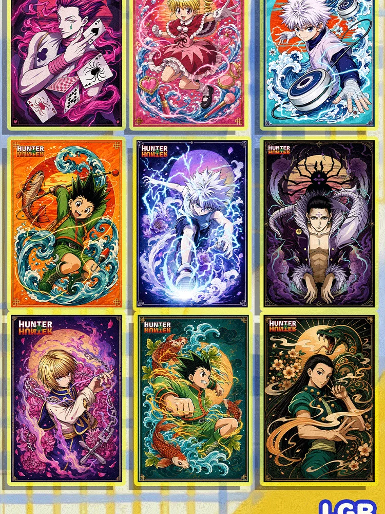 Hunter x Hunter Card Twin Hunters Series Premium Shikishi Board HXH Anime Collectible Art Print Card Gon Killua Hisoka Character