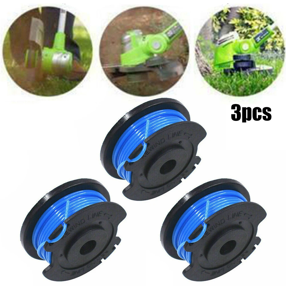 Replaceable Practical Home Line Spools Trimmer Spare Parts Precise Reliable Thread Thickness 1.6mm 55mm X 55mm X 24mm