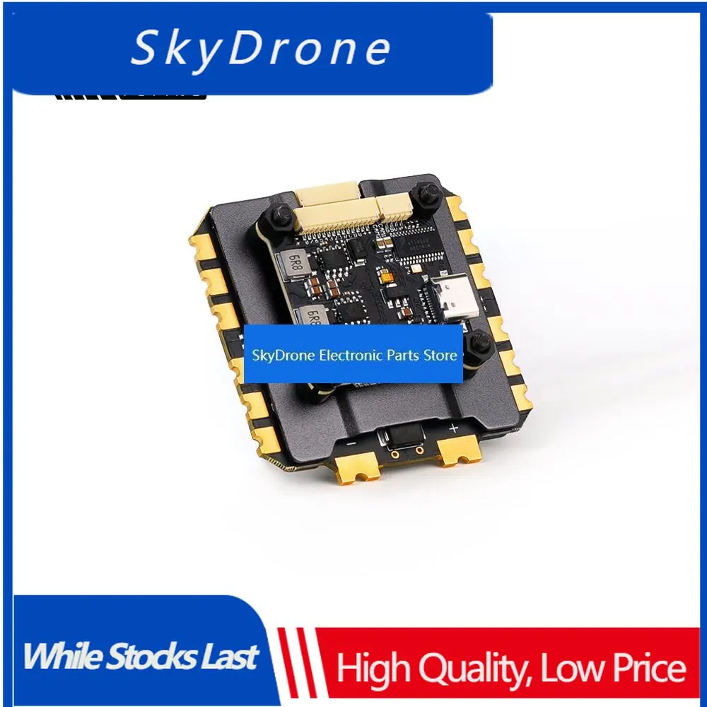 SkyDElHeavy Load Axisflying ARGUS PRO F722 100A Stack Input 100A Continous Current Aluminum Heat Dissipation For Long Range FPV