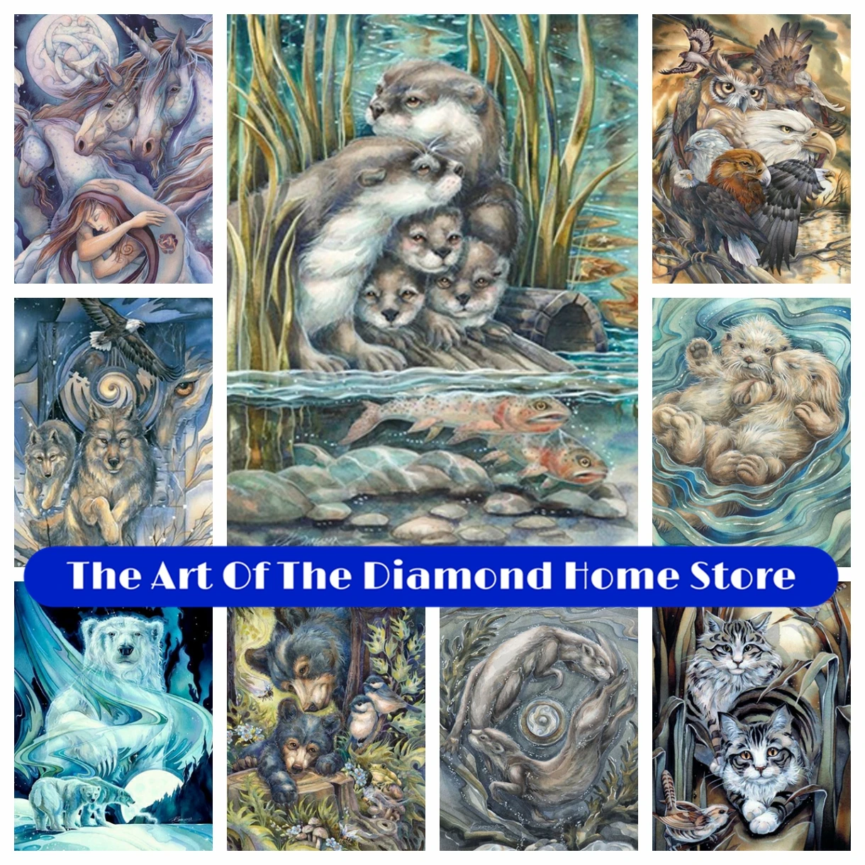 

Painting Animals AB Diamond Painting Embroidery Cartoon Animal Cross Stitch Mosaic Handmade Home Decor Children's Gift 2023 New