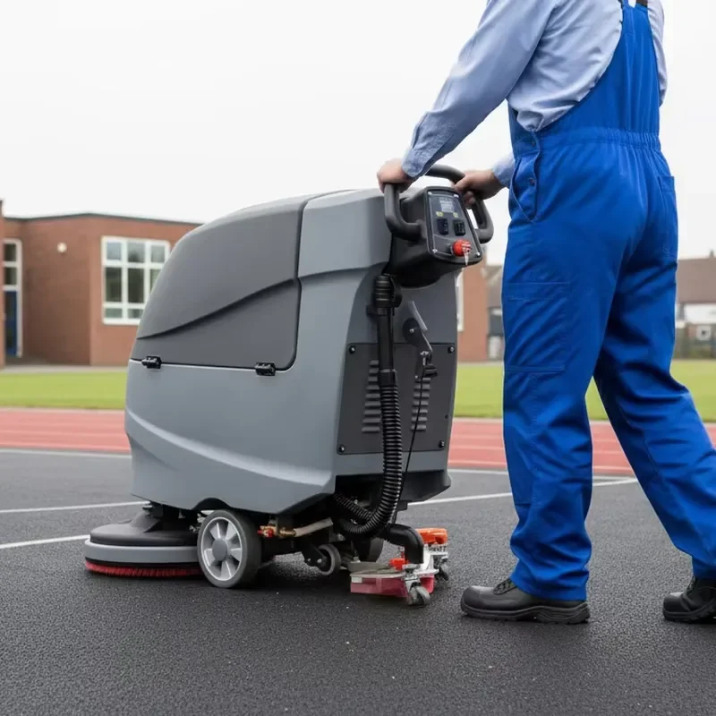 A5 E Efficient Hand Pushed Industrial Automatic Rolling Brush Sweeping Machine Heavy Vacuum Cleaner for Shopping Malls