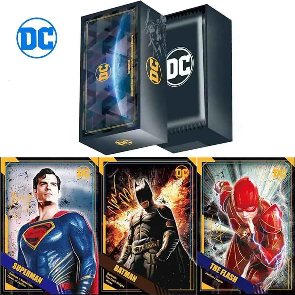 DC-Karte Gerechtigkeit Liga Batman Superman Wunder Frau Aquaman x Task Force Protagonist Sammlung Karte Junge Spielzeug Geschenk