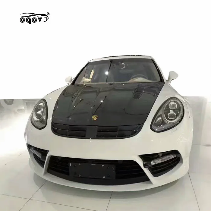 14-16 peças de corpo largo para porsche Panamera com spoiler
