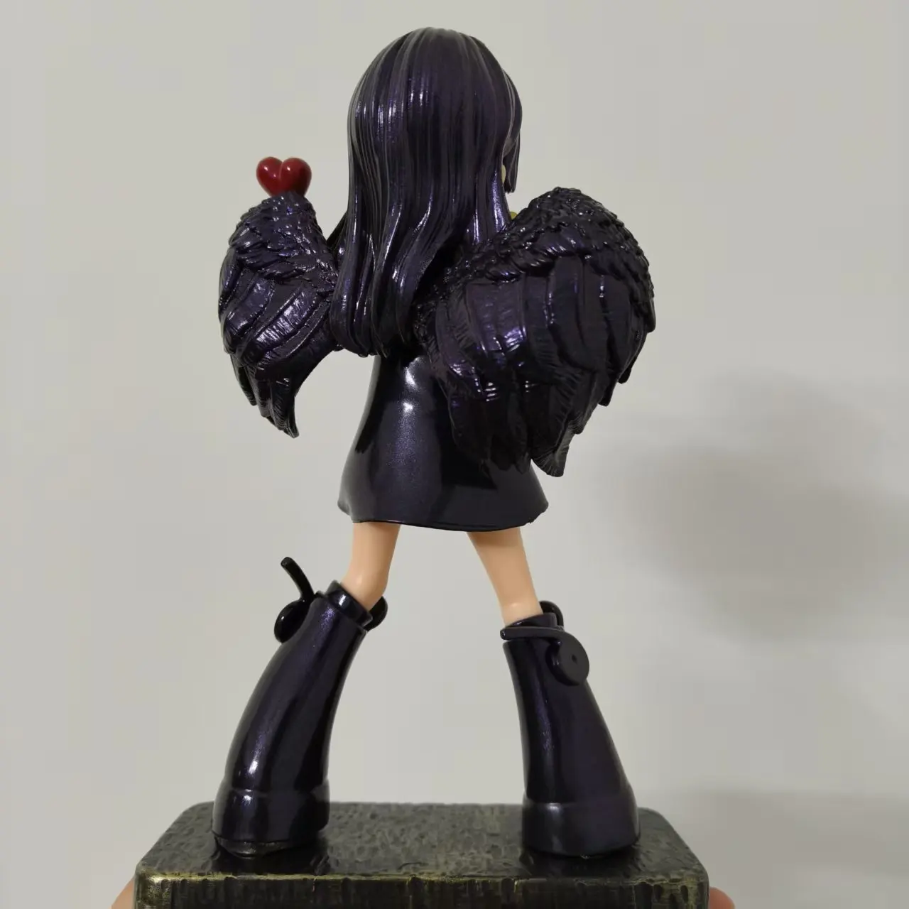 Anime One Piece Figura Boa Hancock Sexy Seraphim Nero Hancock Statua 23 cm PVC statua Collezione Modello Giocattoli Per I Regali Dei Bambini