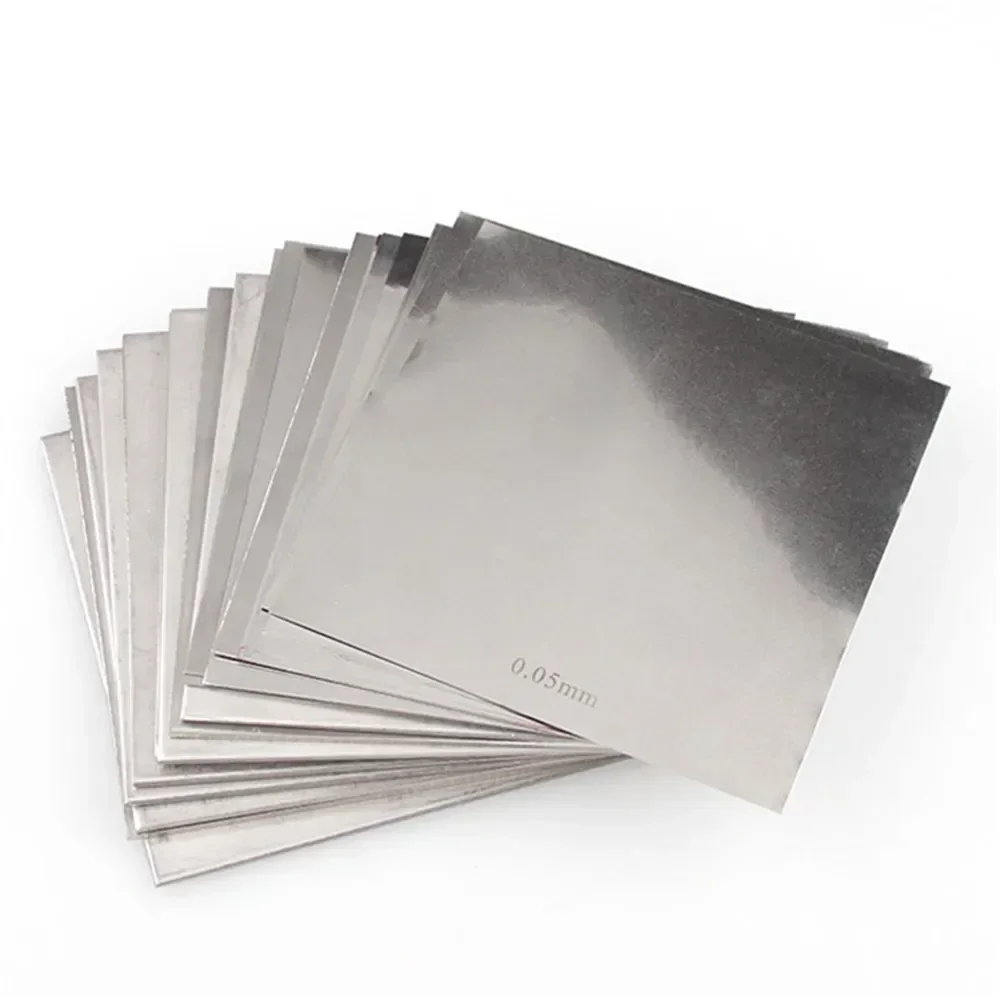 

New 1Pc SS 100mx100mm Stainless Steel Square Plate Polished Plate Sheet 0.01mm/0.02/0.03/0.04/0.05/0.1/0.15/0.2/0.25/0.3/0.4