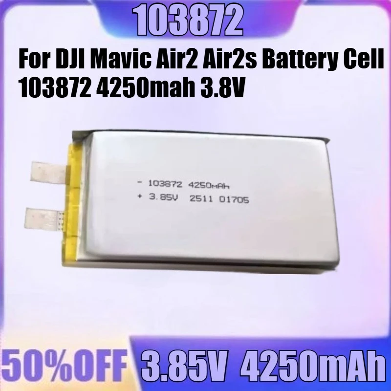 

New 103872 4250mah 3.8V High Quality Battery for DJI Mavic Air2 Air2s Battery Cell 103872 4250mah 3.8V