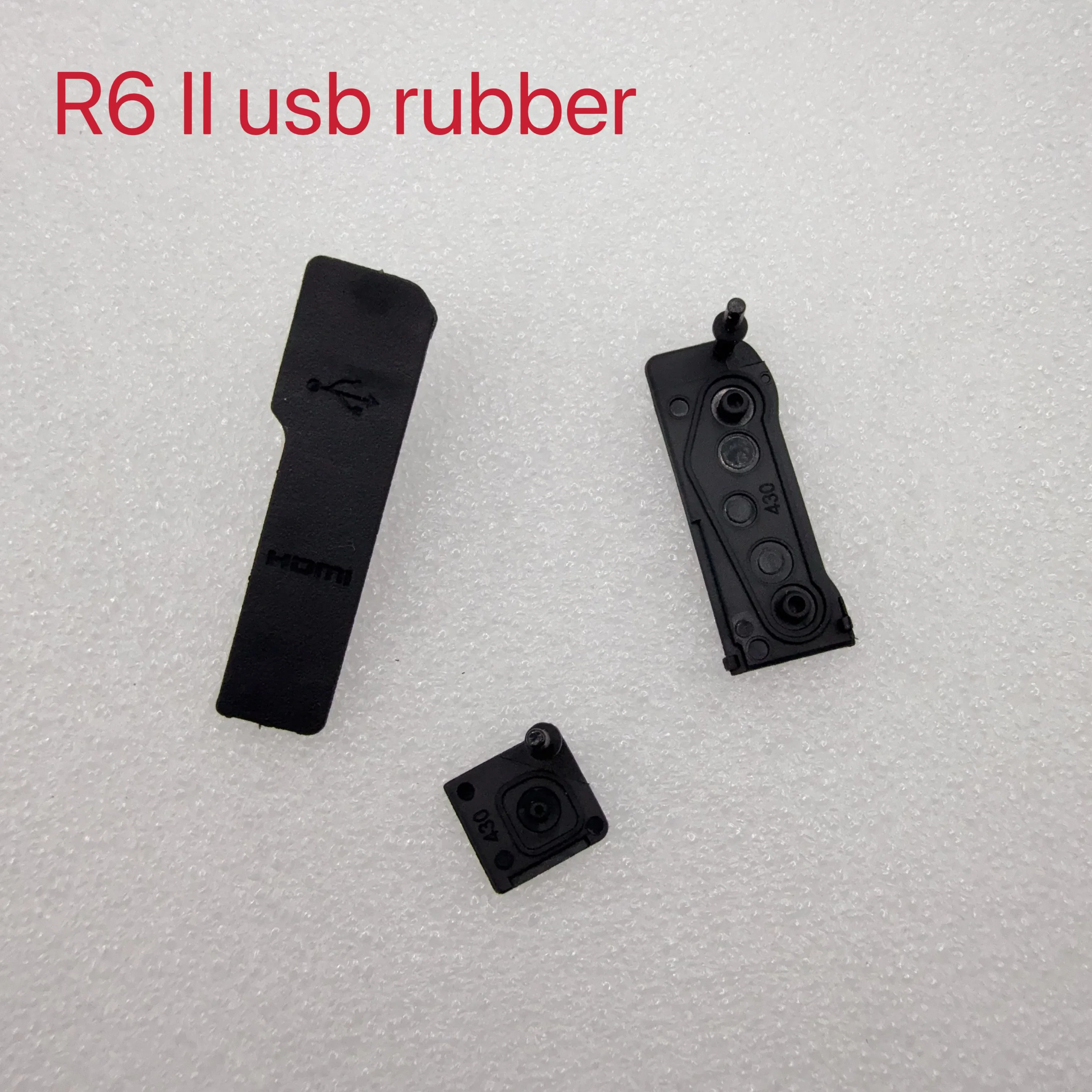 New for Canon EOS R6II R6 mark II USB Rubber Lid Door HDMI-compatible MIC Cap Interface Cover Camera Mountings Part