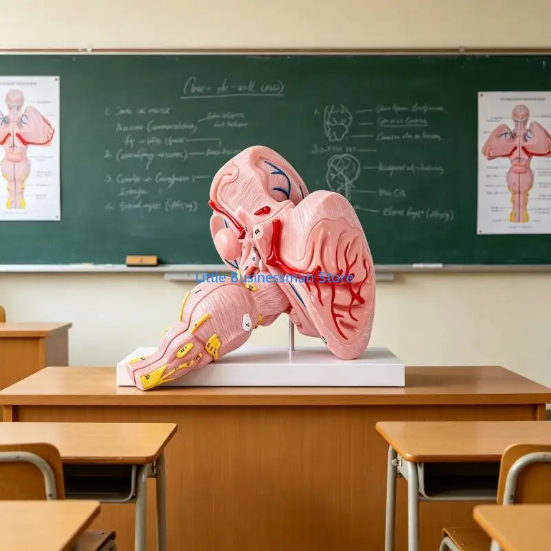 Triple Enlargement Anatomical Model of Brainstem for Medicals School Educational M76A