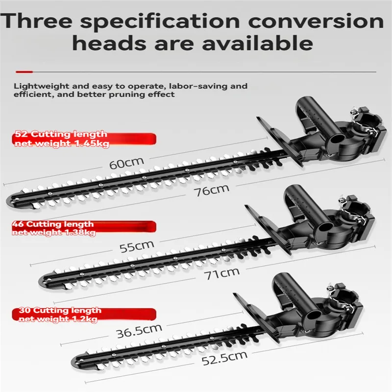 Electric hedge trimmer, a garden pruning tool for pruning fruit trees, tea trees, and tree branches