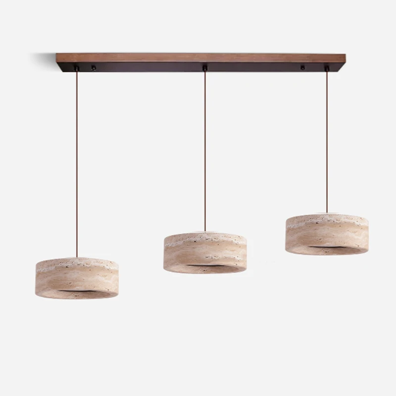 Restaurant Lights Pendant Lights Stones Highend Quiet Antique Style Dining Table Bar Counter Tea Table Led Hanging Line Lights