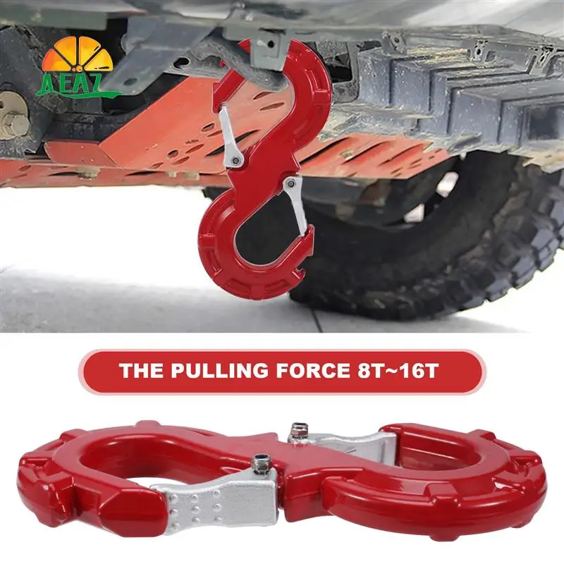 

AEA7-S-Shape Quick Rescue Shackle Trailer Winch Hook Car JK Offroad Towing Recovery Kits 4X4 Auto Winch Trailer Shackle