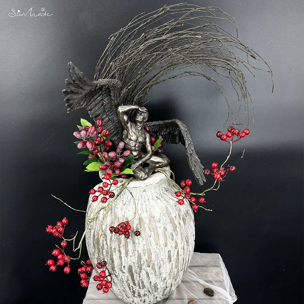 SunMade 70cm Artificial Dead-looking Tree Vines Deadwood Branch Flower Arrangement Supplies Fake Plants Flores Artificales Fall