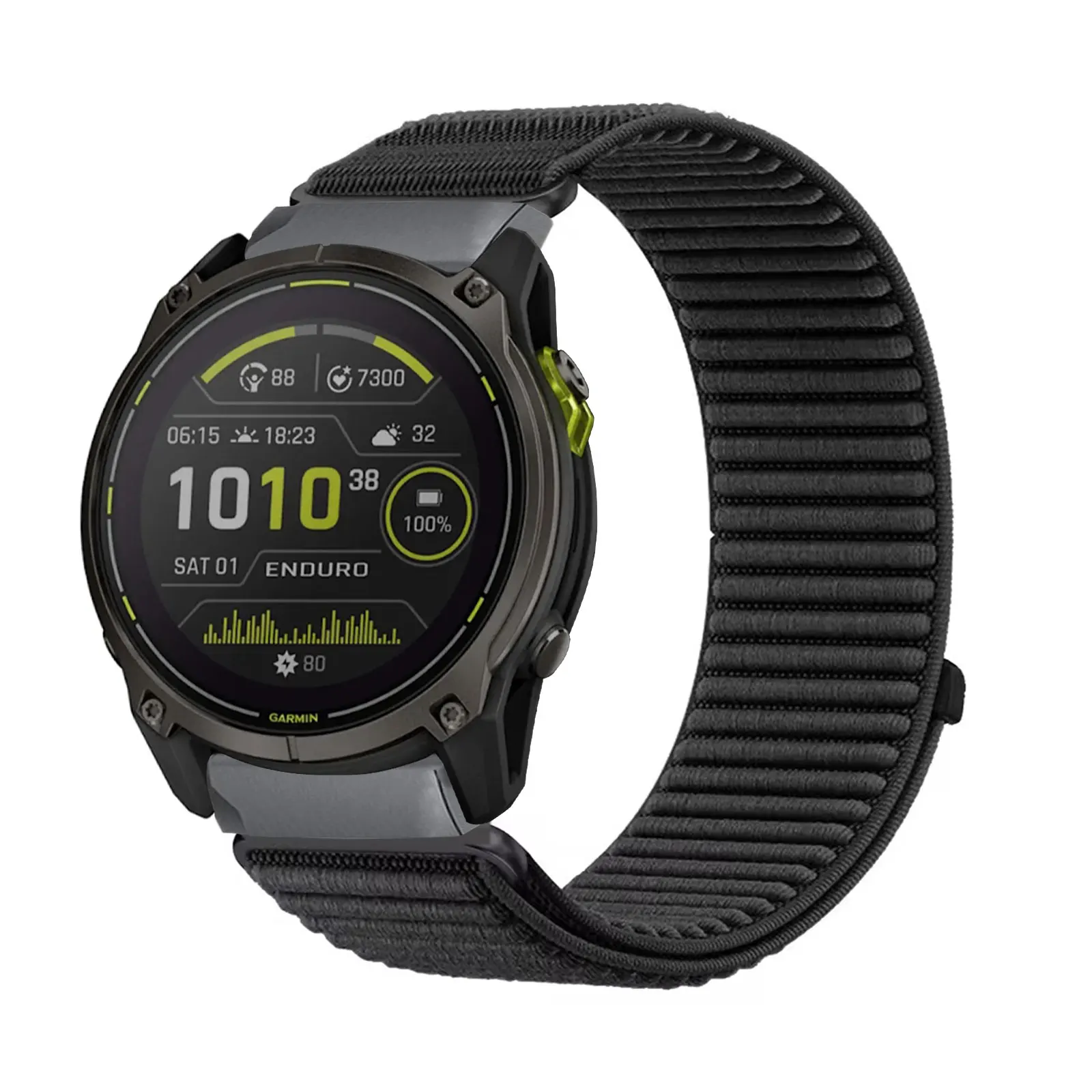 Bandas de nailon para Garmin Enduro 3/Enduro 2/Enduro 1, Garmin Descent Mk3/Mk3i/Mk2i/Mk2/Mk1, correa elástica de nailon con velcro suave