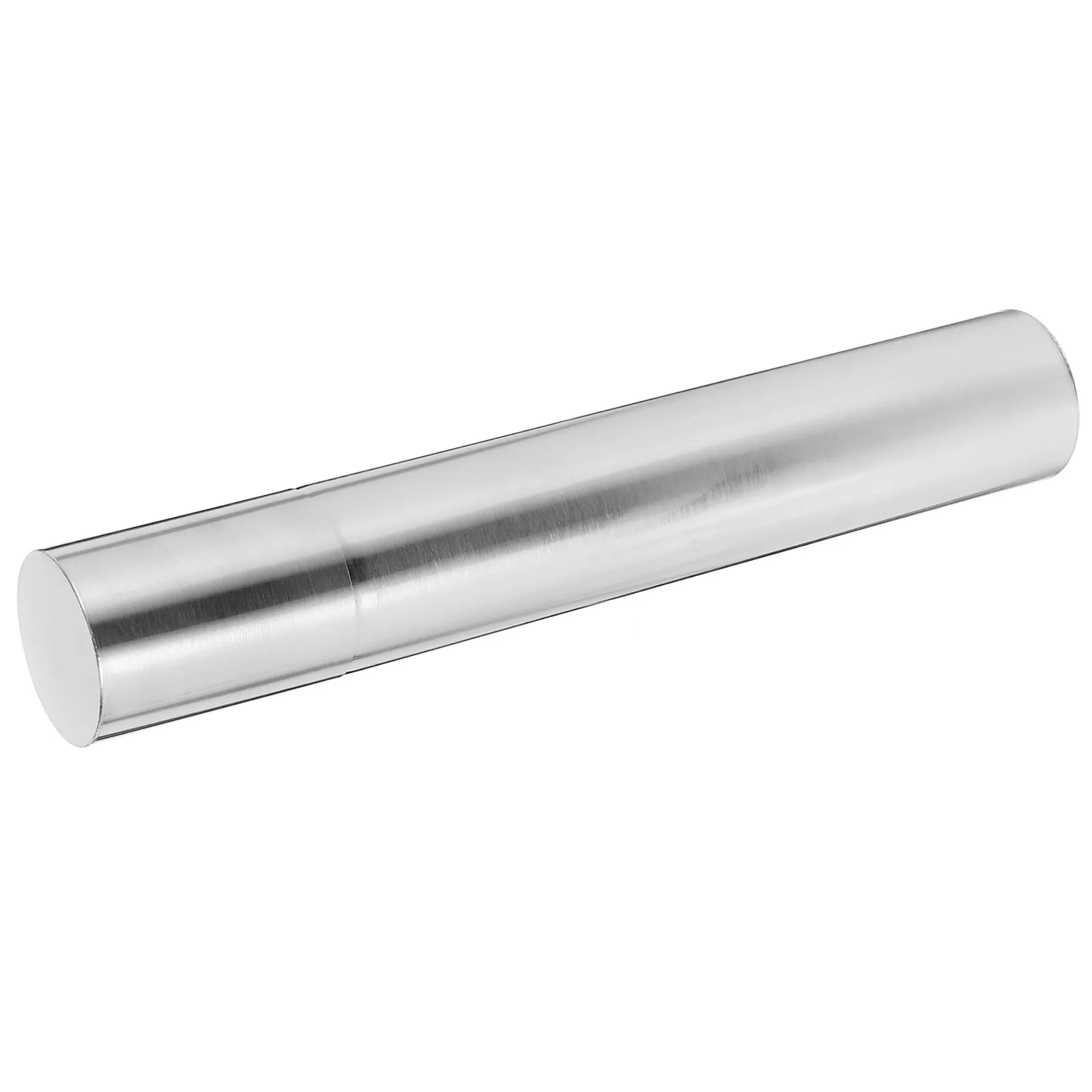 

File Storage Tube with Clasp Stainless Steel Certificate Organizer Tube for Birth Certificate Diploma Poster Rolling Storage