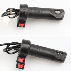 Electric Bicycle Throttle E-bike Twist-Throttle High / Medium / Low Speed / Forward / Reverse Accelerator Cycling Accessories