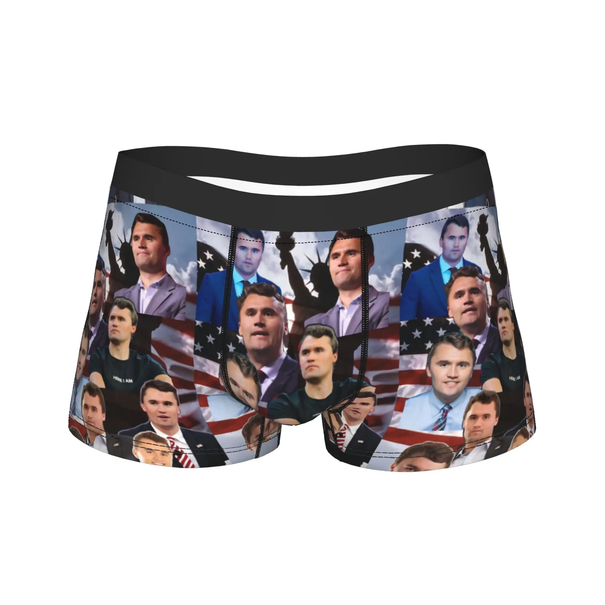 

Men RIP Charlie Kirk Memorial Boxer Briefs Shorts Panties Soft Underwear A True Patriot Freedom Male Novelty M-XXL Underpants