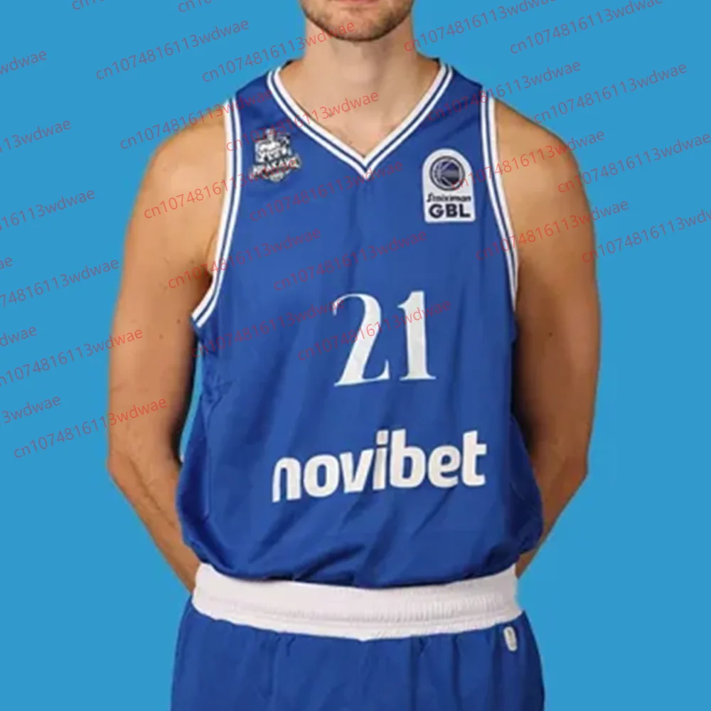 2025 قميص كرة السلة اليونانية سريعة الجفاف طقم جيرسي رياضي وهيراكيز قميص كرة السلة РАТ-ΦОПВМ্যান ТСТН 17 كرة السلة جيرسي #1