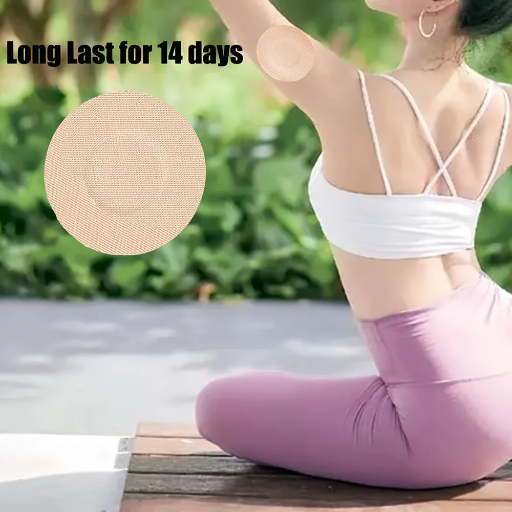 غطاء مستشعر حر لـ Libre 2، رقع مقاومة للماء، خالية من اللاتكس ولا تسبب الحساسية، 14 يومًا، بدون غراء في المنتصف، 20 عبوة