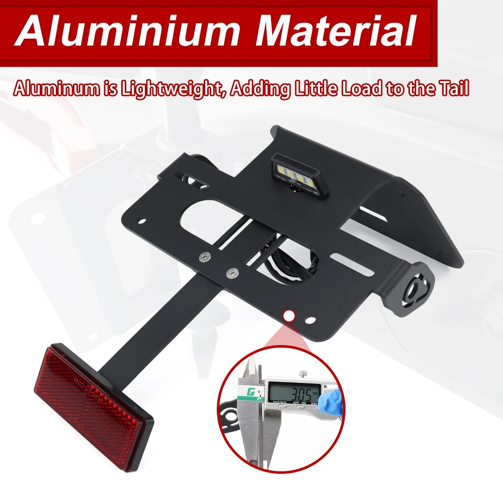 Fit For Yamaha YZF-R3 R3 MT25 MT03 MT-03 2015-Up YZF-R25 2014-Up Motorcycle Rear Tail Tidy License Plate Fender Eliminator Kit