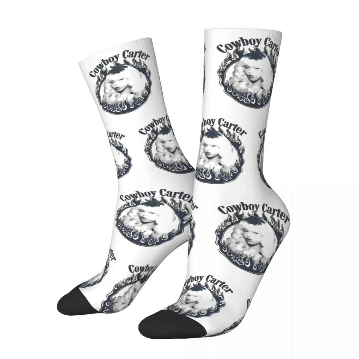 Cowboy Carter Beyonce Pop Queen Produkt Socken flexible Skateboard Mittel rohr Socke super weich für Unisex Geburtstags geschenk