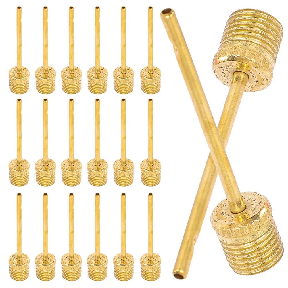 

50pcs Inflation Needles Sports Balls Pump Bike Stainless Steel Versatile Tool Long Lasting Portable Multi Functional Ball Pump