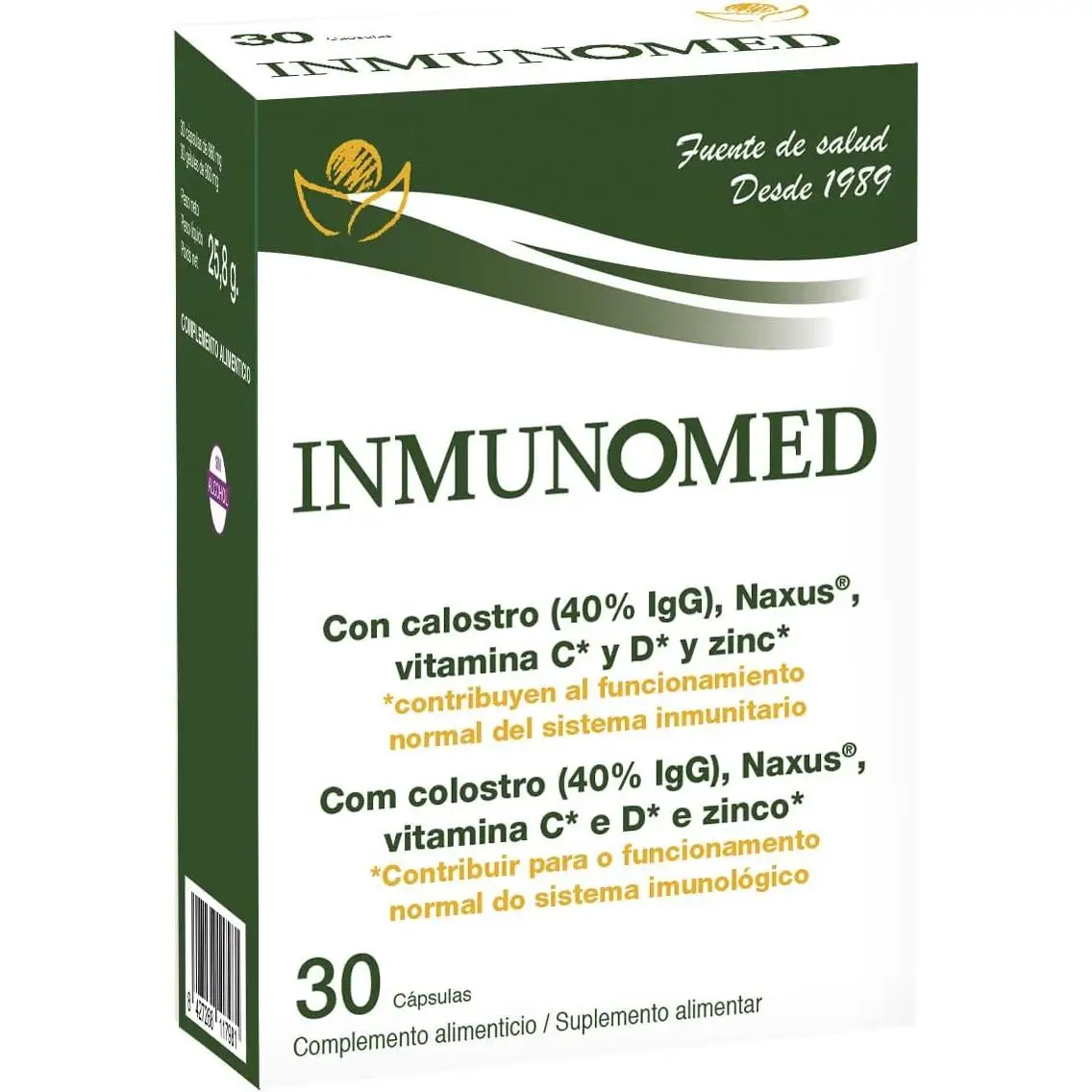 InmunoMed 30 comprimidos Bioserum - Suplemento natural para fortalecer el sistema inmunológico