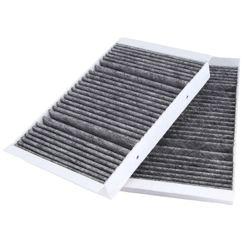 2Pcs Car Activated Carbon Filter Air Filter A2228300318 A2228300418 For Mercedes Benz W222 S300 S400 S500 Coupe Class