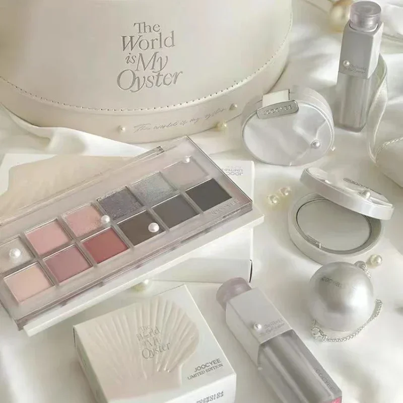 Joocyee コスメティックス 12 色アイシャドウパレット 防水 長持ち ブラッシュ＆ハイライター リップスティック デリケートメイク