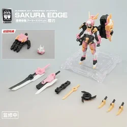 FIFTYSEVEN Number 57 No.57 SAKURA EDGE ARMORED PUPPET 1/24 Scale Assembled Model Action Figure With Bonus