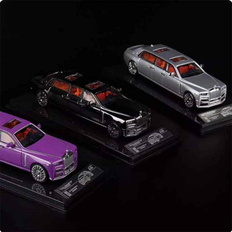 

1:64 Scale Phantom VII Eighth-generation Extended Version Simulation Alloy Car Model Display Collectible Gift Ornament Souvenir