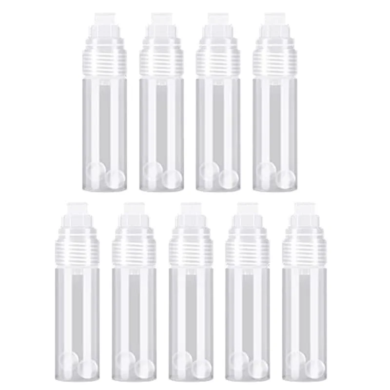 ABDJ-50 Confezione Pennarelli per vernice acrilica ricaricabili 15 mm Pennarelli acrilici vuoti Pennarelli per vernice bianca trasparente per pittura su roccia Legno