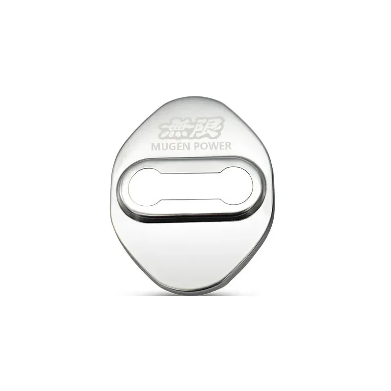 F For JDM Honda Fit CRV Mugen Power 4pcs For ST STLine Door Lock cover Protect Buckle Cover Stickers