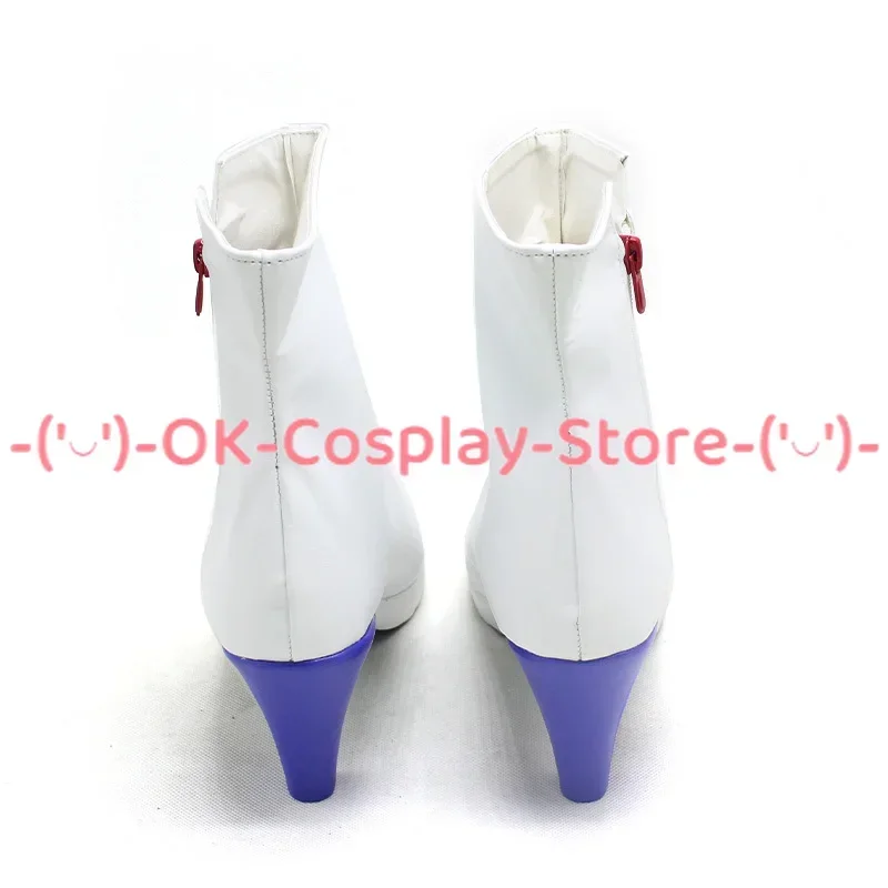 [Personalizzato] Gioco Blu Archivio Ushio Noa Scarpe Cosplay Anime Gioco di ruolo Puntelli Halloween Carnevale Festa Festa Stivali in pelle PU