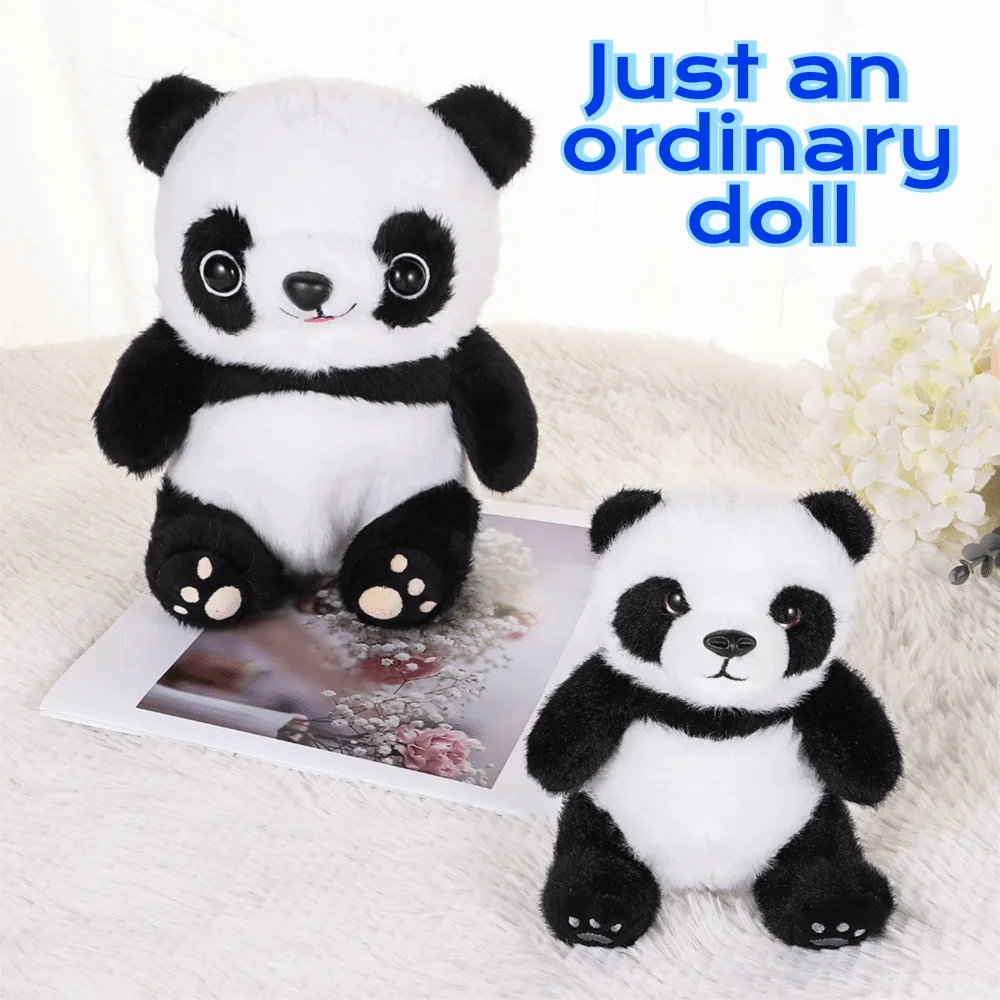 Morbido panda Hugmotion You Plushtoy Supporto emotivo Panda Motore emotivo Peluche Peluche multifunzione