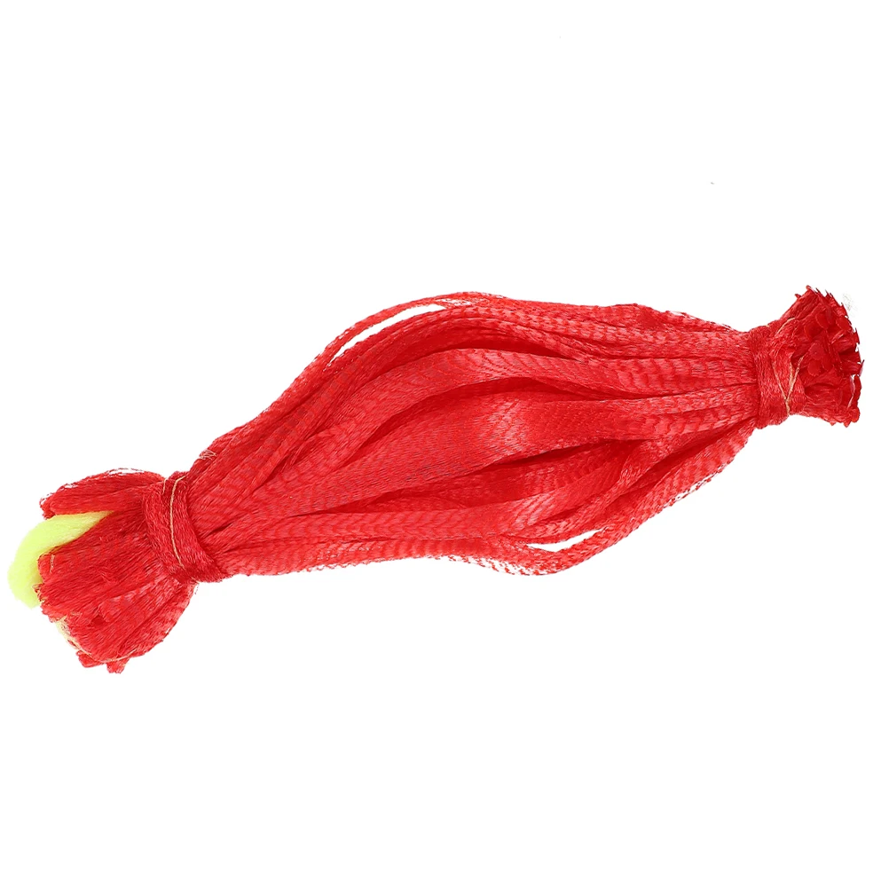 

50pcs Thickened Mesh Bags 45cm Red Rope Durable Plastic Watermelon Nets Fruit Storage Vegetable Shopping Bags Gardening Supplies