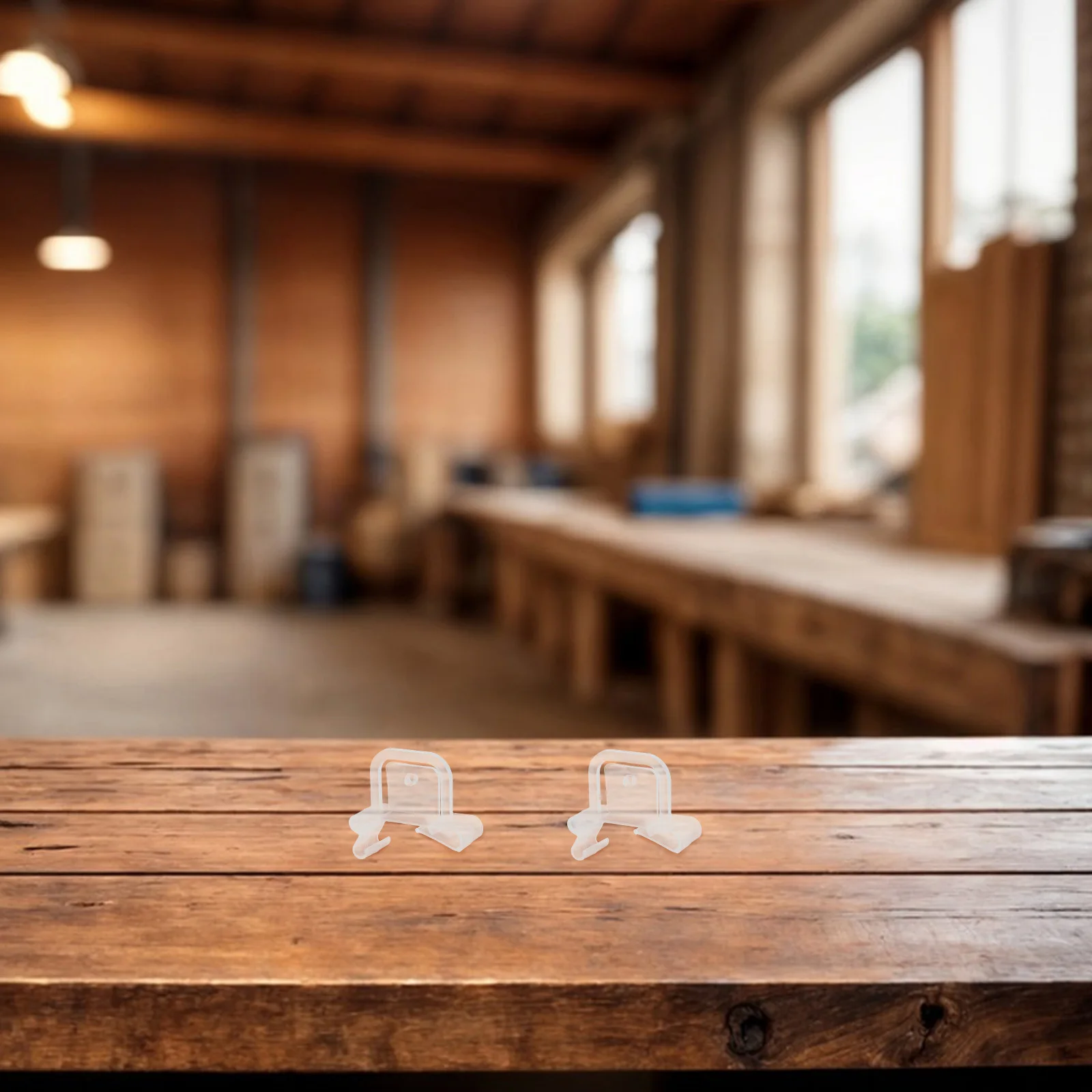 100 قطعة مقاطع القناة البلاستيكية واضح الرف حاملي بطاقات سوبر ماركت الإعلان كليب بطاقة قبضة لرفوف المتجر