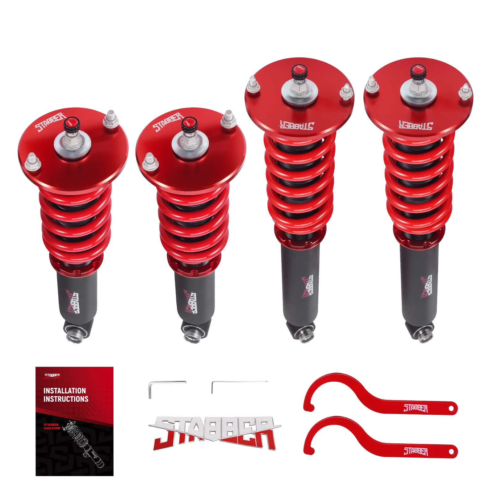 Kit de suspensión de amortiguador de 24 niveles Coilovers para NISSAN SKYLINE R33 1993-98