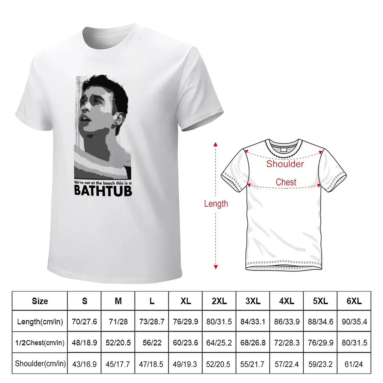 This is a Bathtub T-Shirt essential t shirt cotton graphic tees anime black t shirts for men